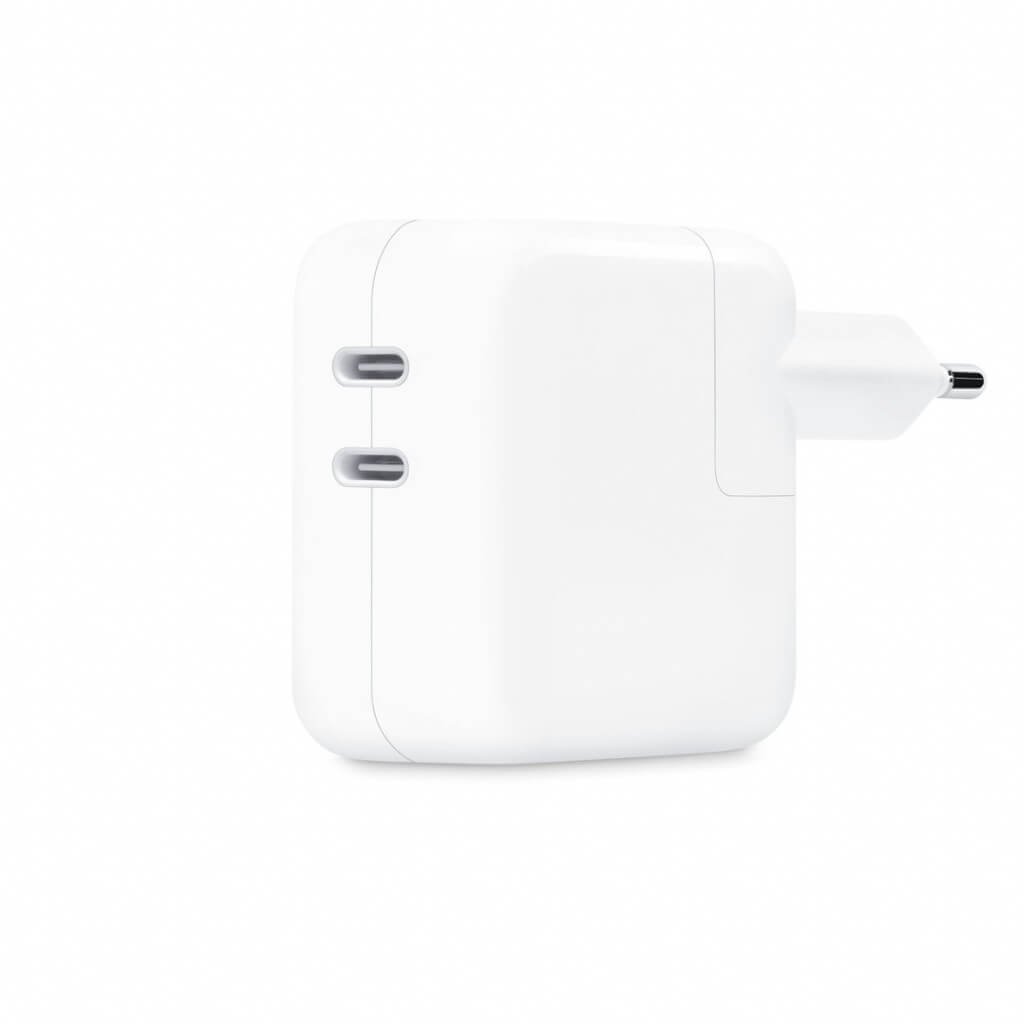 Apple адаптер 35W Dual Port с два USB-C apple адаптер 35w usb c