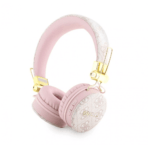 guess слушалки розови bluetooth