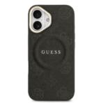 Guess калъф за iPhone 17 оригинален черен MagSafe