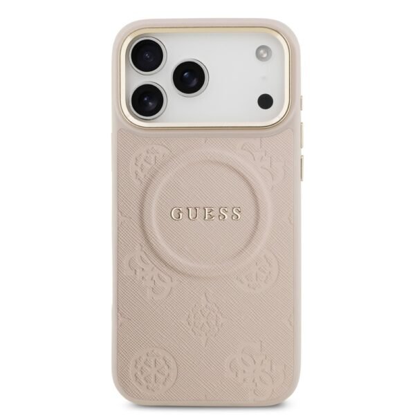 Guess калъф iPhone 17 Pro оригинален розов MagSafe