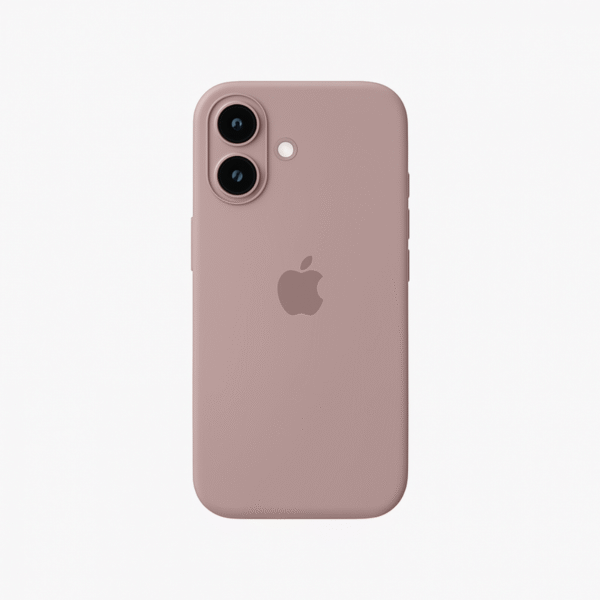 Силиконов кейс за iPhone 17 – бежов