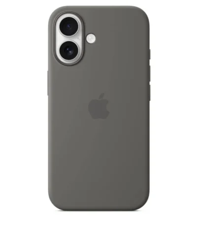 силиконов кейс за iPhone 17 сив