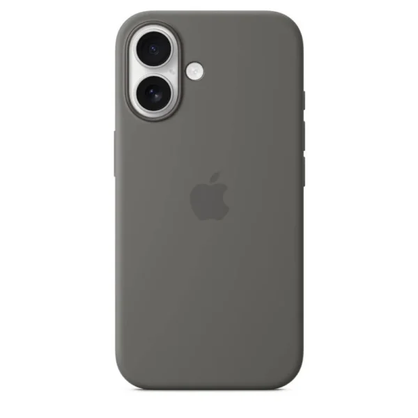 силиконов кейс за iPhone 17 сив