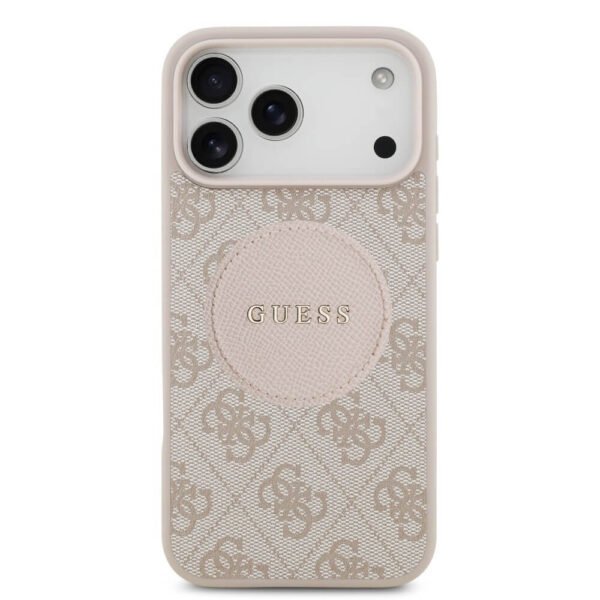 Guess калъф за iPhone Circle Classic Logo розов