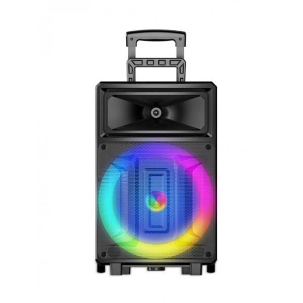 Караоке тонколона 12 инча 60W с 2 безжични микрофона