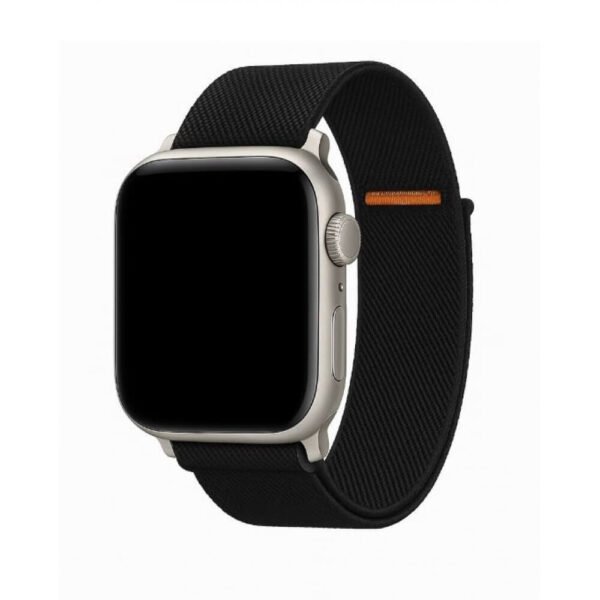 sport loop каишка Apple Watch 44 45 46 49 мм черен