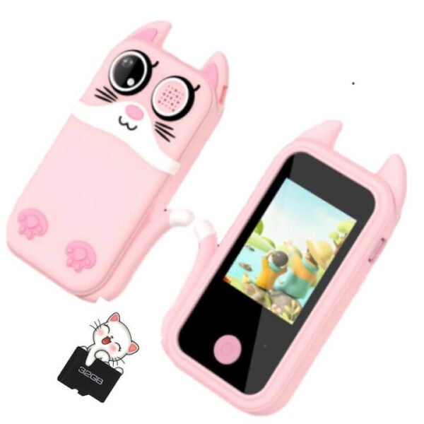 детски фотоапарат дигитална камера S6 силиконов калъф