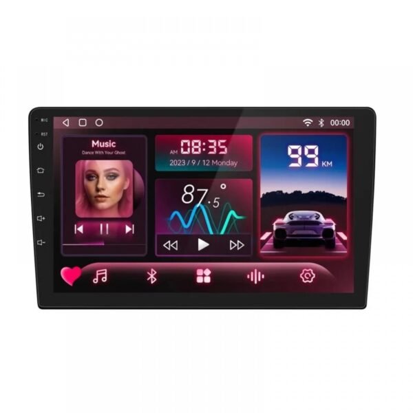 android auto мулти медия за кола 9 инча ips дисплей gps dsp