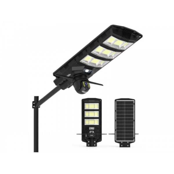 соларна лампа с камера със сим карта 4g 8mp 450w