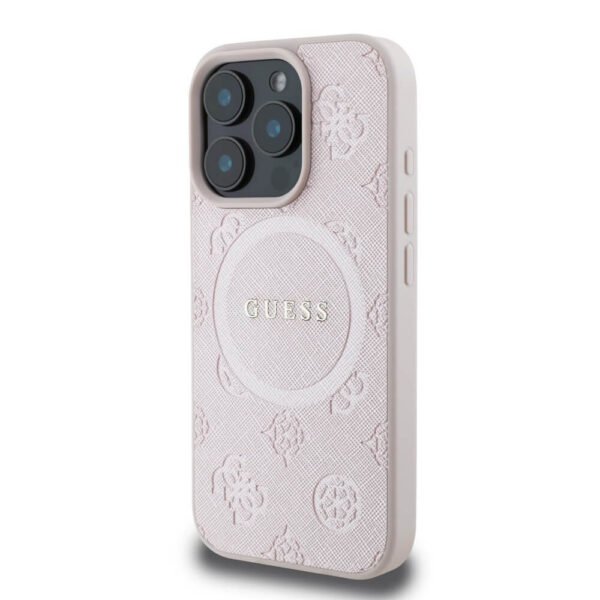 калъф guess iphone 16 pro розов