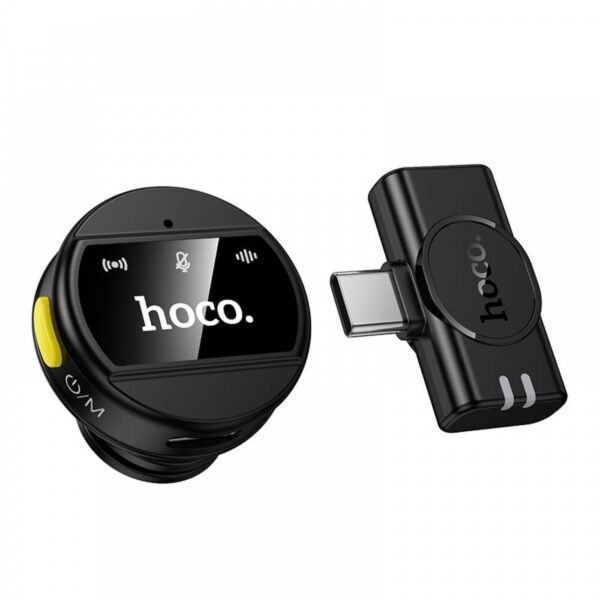 безжичен микрофон брошка HOCO L21 Type-C