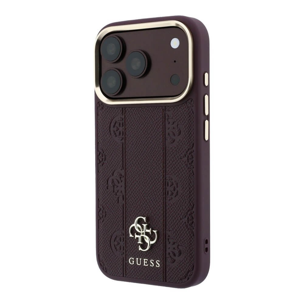 Кейс Guess за iPhone 18 Pro Burgundy Кейс Guess за iPhone 18 Pro Burgundy
