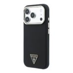 Калъф за iPhone 18 Pro Guess Kevlar MagSafe черен