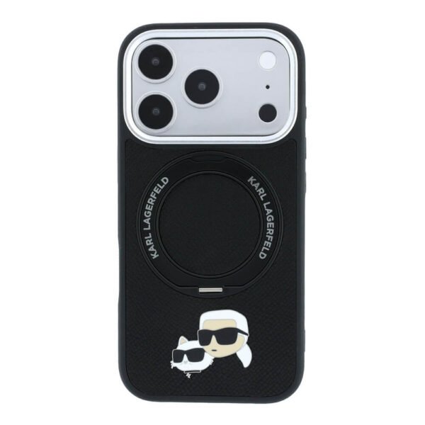 Оригинален калъф iPhone 18 Pro Max Karl Lagerfeld черен