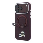Калъф Karl Lagerfeld iPhone 18 Pro Burgundy