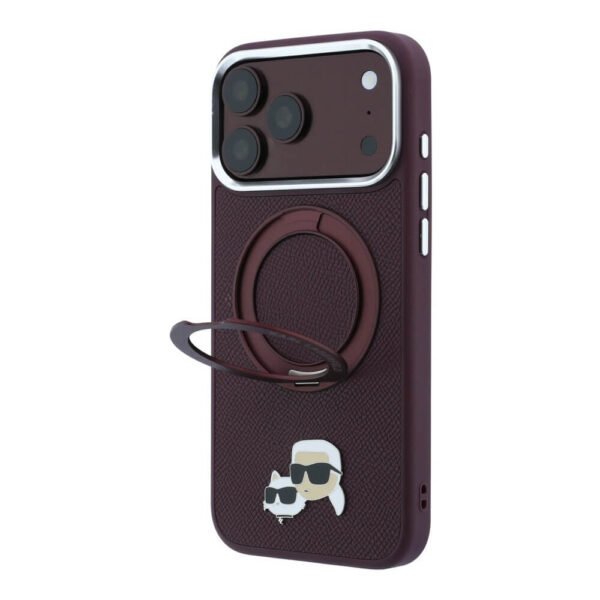 Калъф Karl Lagerfeld iPhone 18 Pro Burgundy