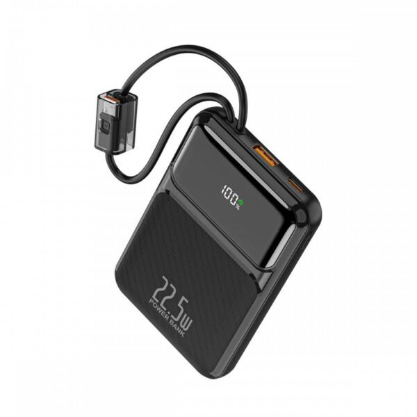 Преносима батерия с кабели 10000mAh WUW Y158